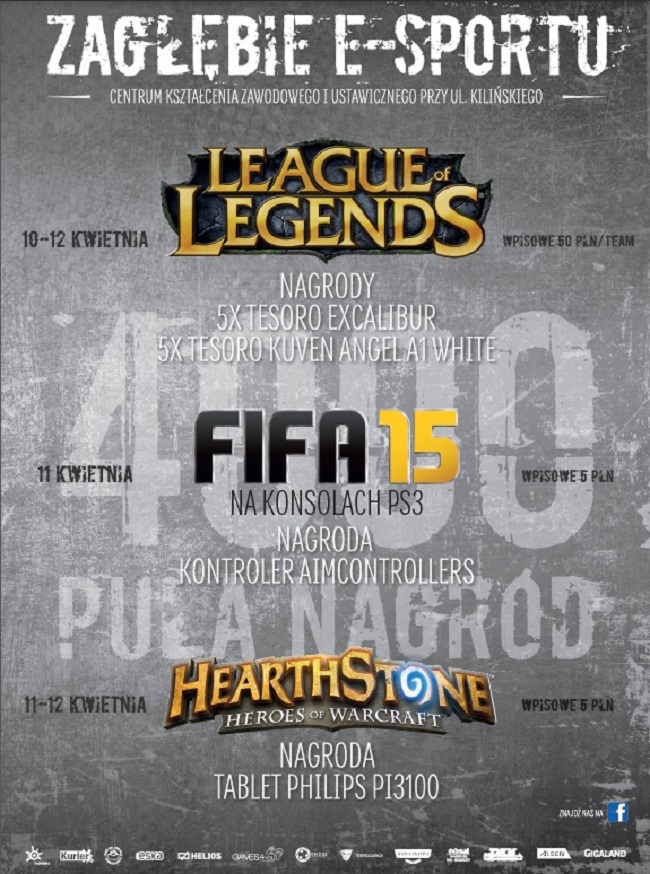 Zagbie esportu plakat