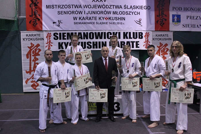 sosnowiecki klub karate mistrzem lska