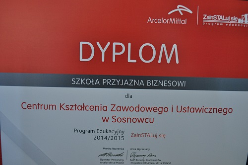 ckziu szkoa przyjazna biznesowi dyplom