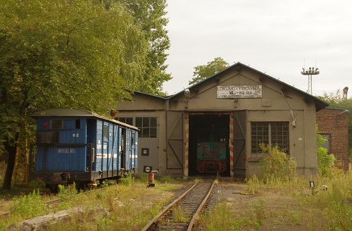 kolejka Lokomotywownia z 1920 roku - wrzesie 2015