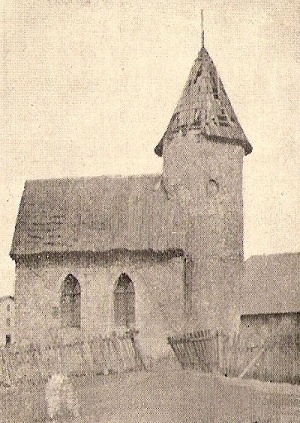 kapliczka na zagrzu Kaplica pod koniec lat trzydziestych XX w Zdjcie pochodzi z zagbiowskiej  Monografii Mariana Kantora Mirskiego
