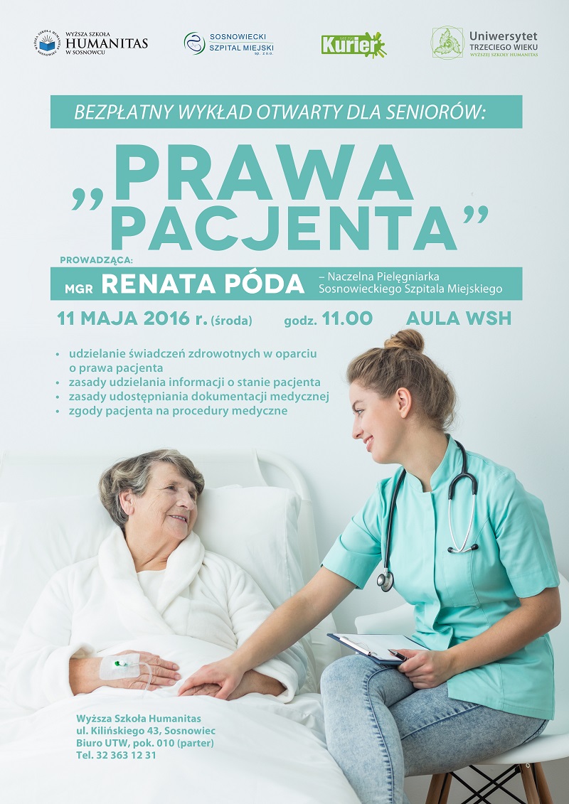 Plakat prawa pacjenta 11 maja