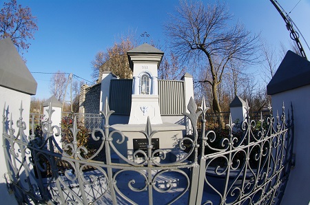 powstancze pamiatki Kapliczka przy ul. Staszica