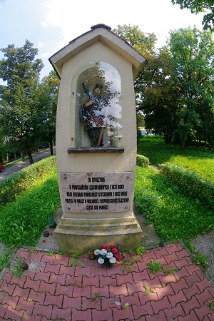 powstancze pamiatki Kapliczka w Jana Nepomucena w Milowicach